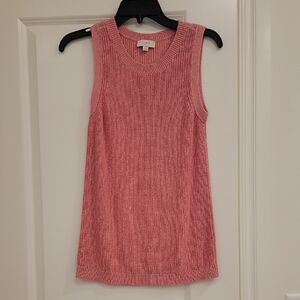 LOFT Coral Knit Sweater